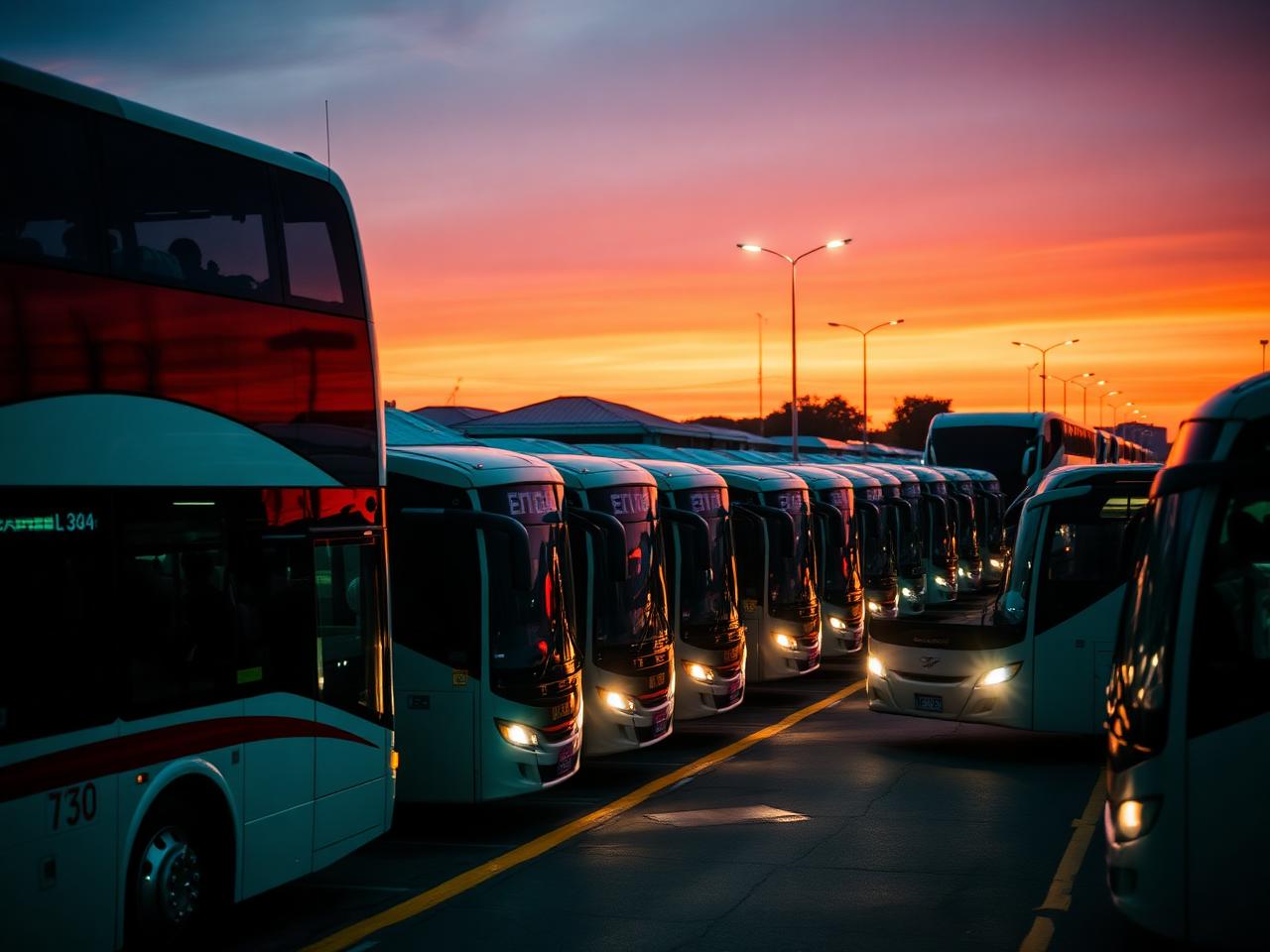 Empresas de buses y flotas de larga distancia
